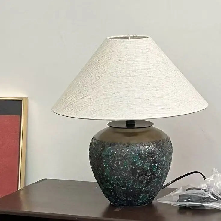 Vintage Glow Ceramic Lamp