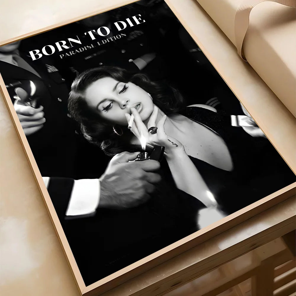 Singer Lana Del Rey Poster