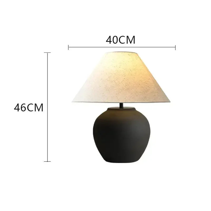 Vintage Glow Ceramic Lamp