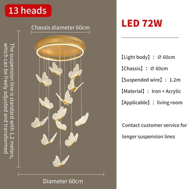 Butterfly Luxury Chandelier