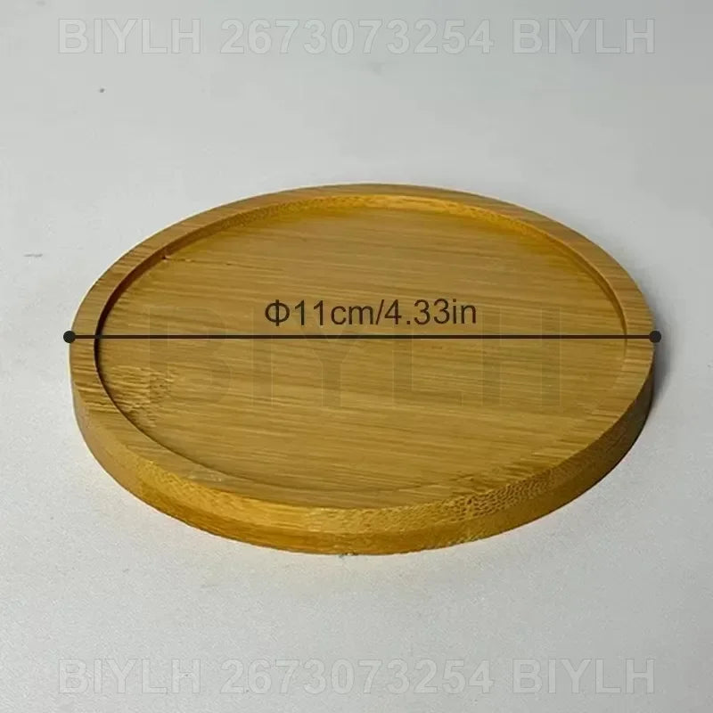 "Hydroponic Glass Vase with Base Tray
"