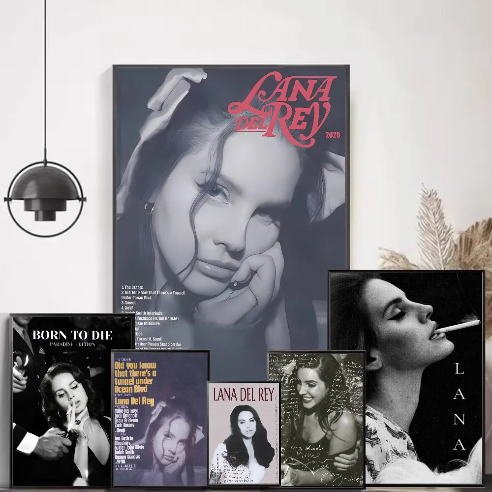 Singer Lana Del Rey Poster