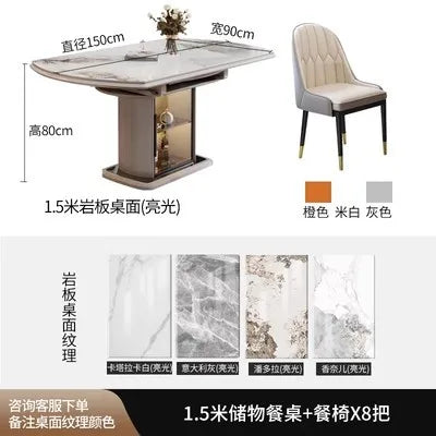 Minimalist Modern Dining Table Set