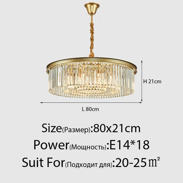 Modern Designer Luxury Crystal Chandelier