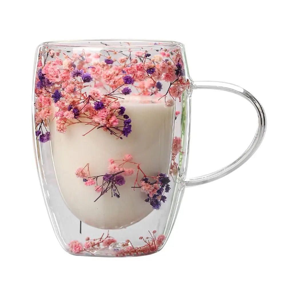 Flower Glass Espresso Cup