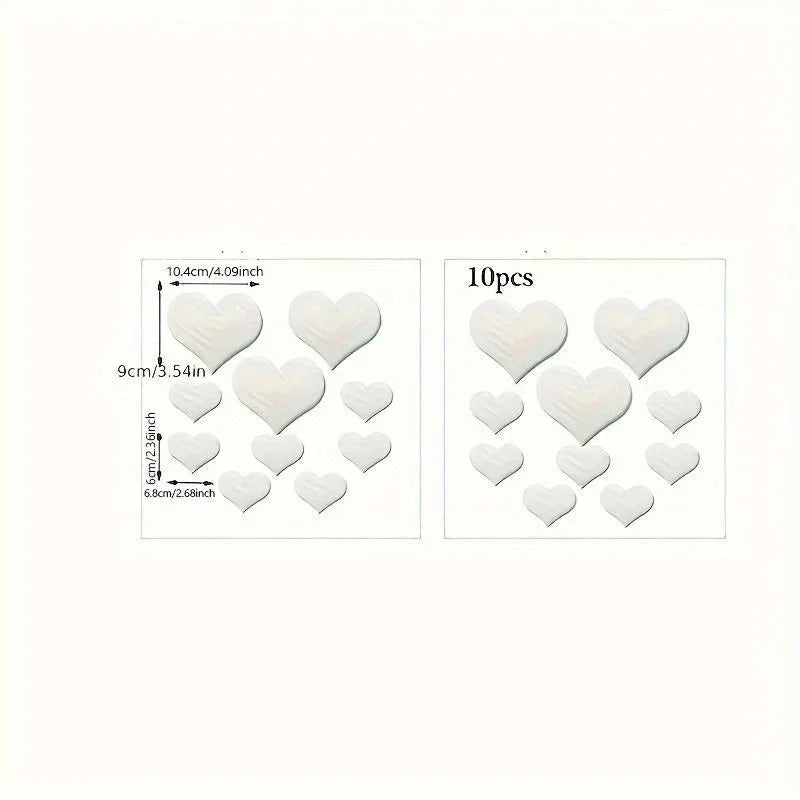 1 Set Acrylic LOVE Decorative Mirrors Wall Sticker