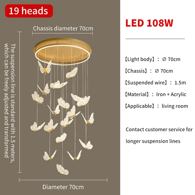 Butterfly Luxury Chandelier