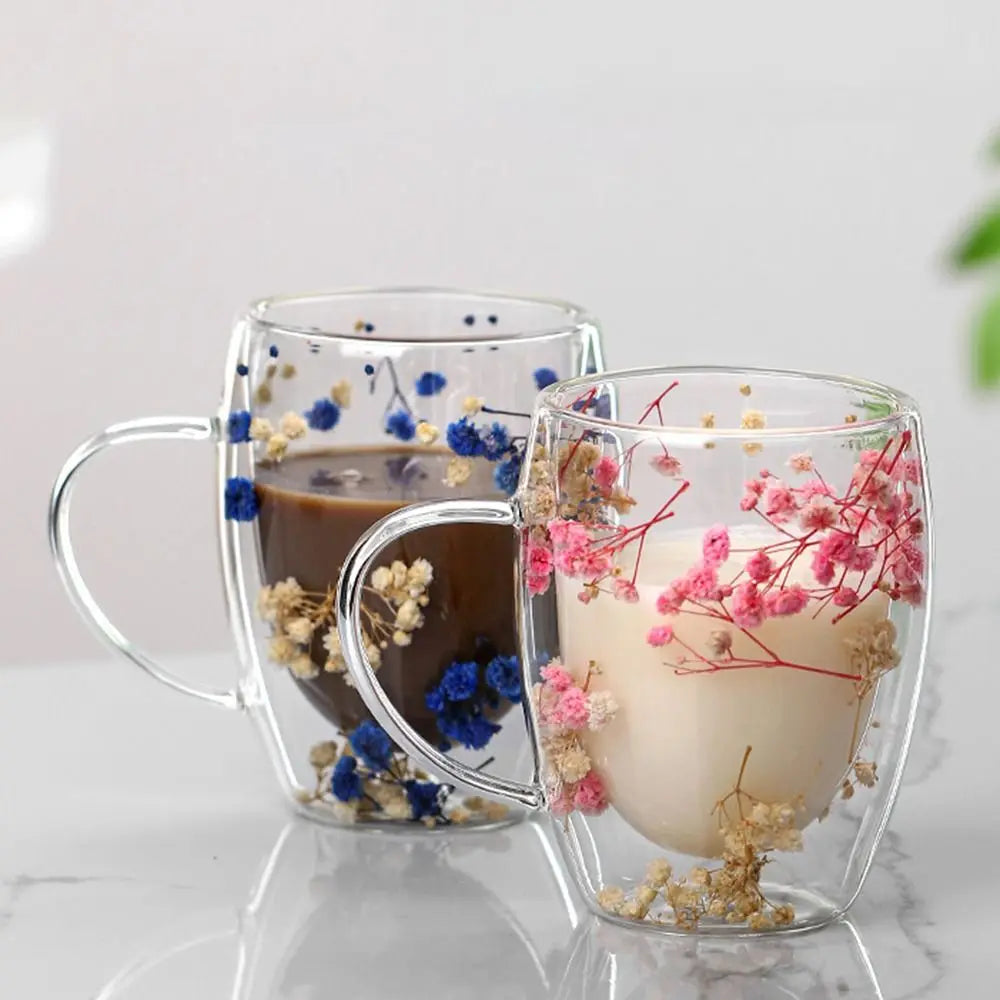 Flower Glass Espresso Cup