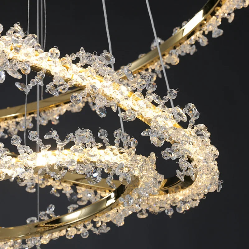 Crystal LED Dimmable Chandelier