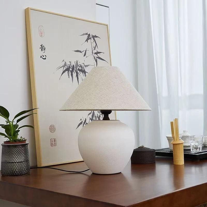 Vintage Glow Ceramic Lamp