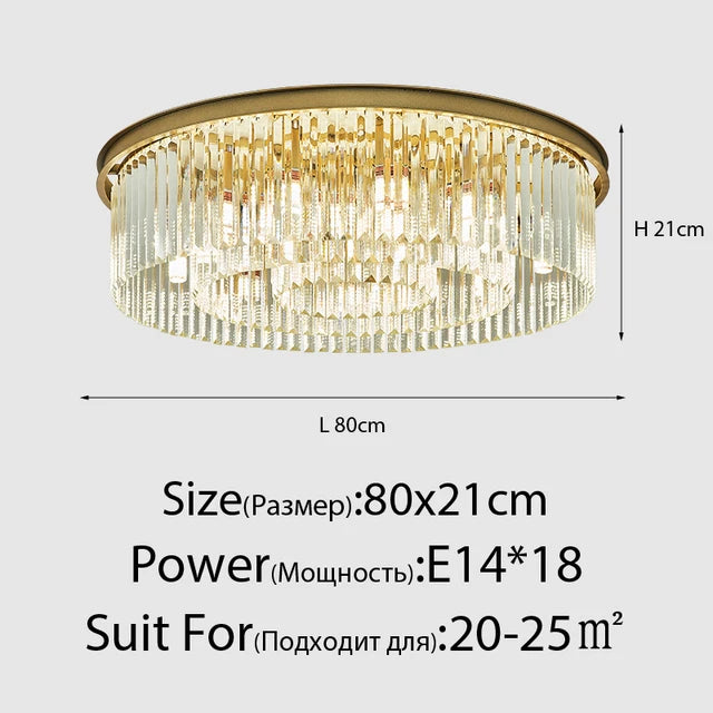 Modern Designer Luxury Crystal Chandelier