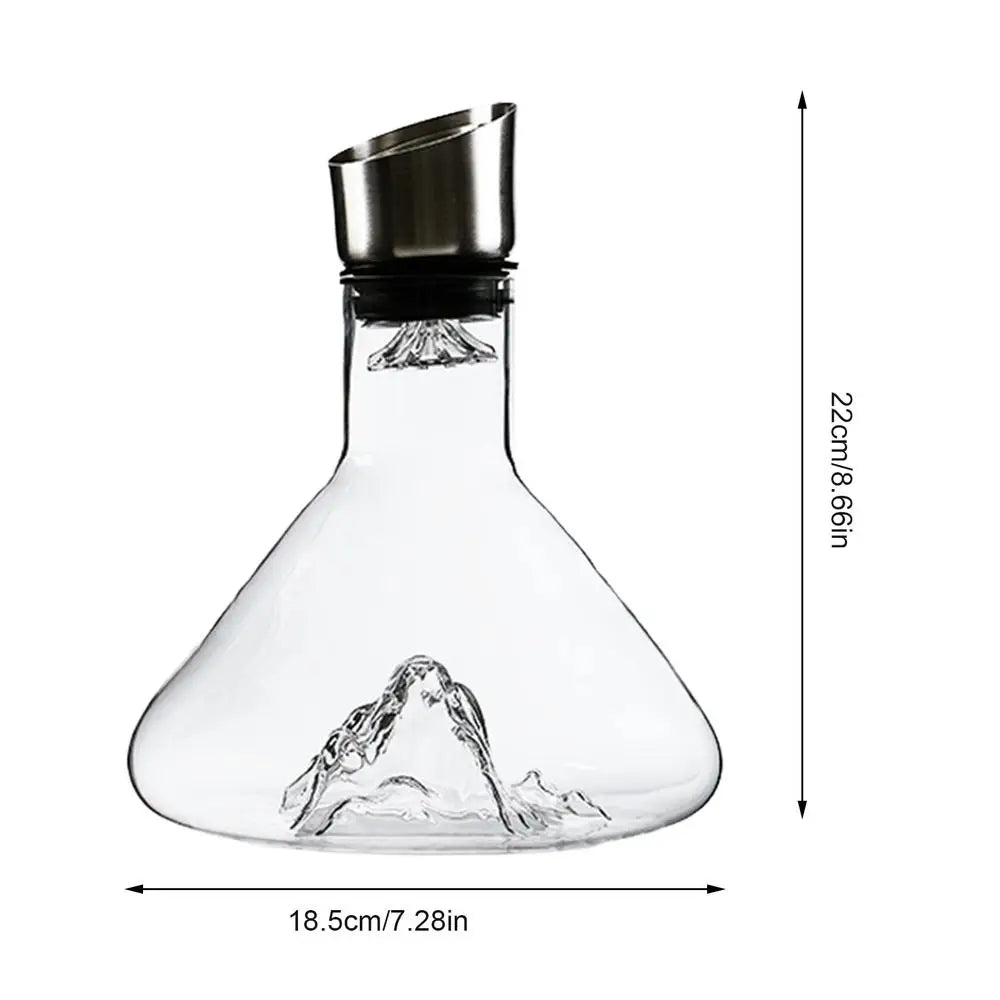1500ML Whisky Wine Handmade Crystal Decanter