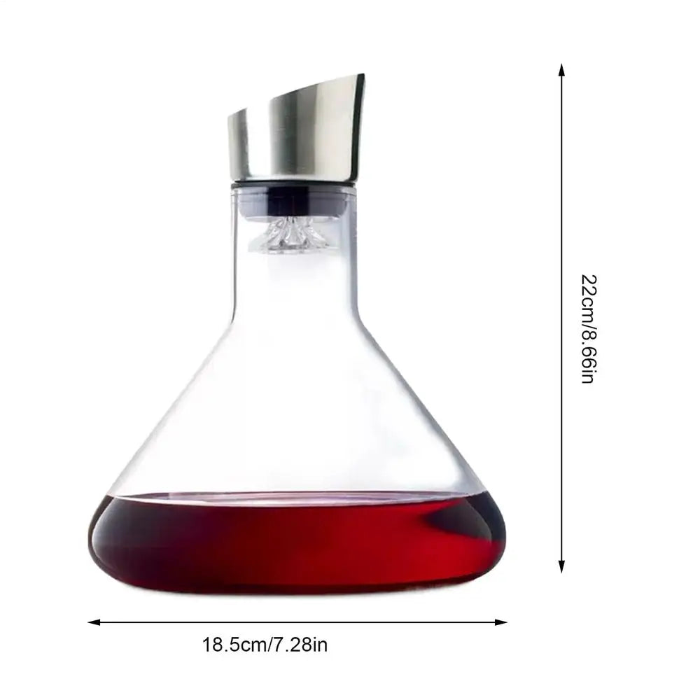 1500ML Whisky Wine Handmade Crystal Decanter