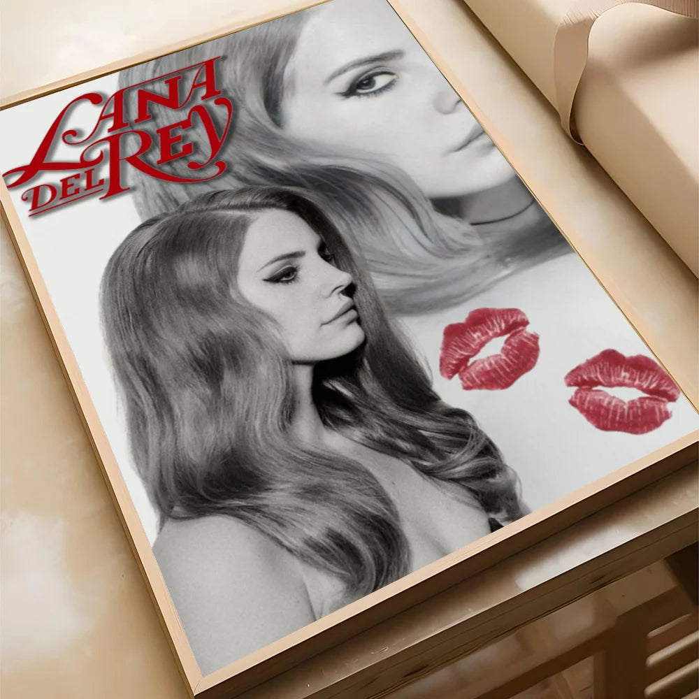 Singer Lana Del Rey Poster