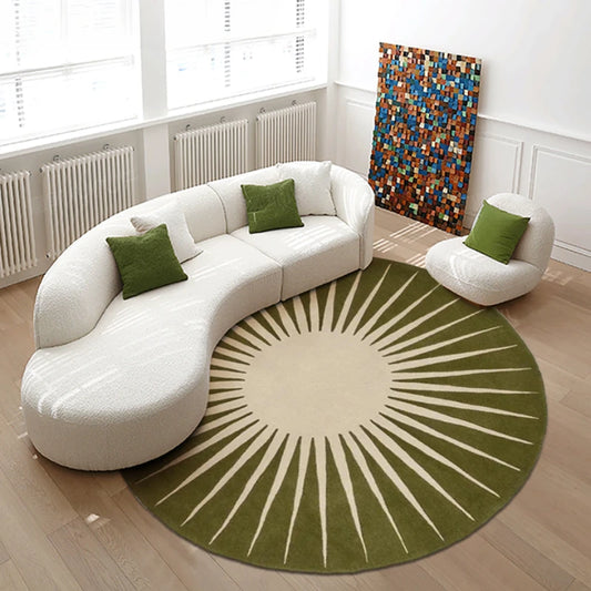 Modern Round Rug