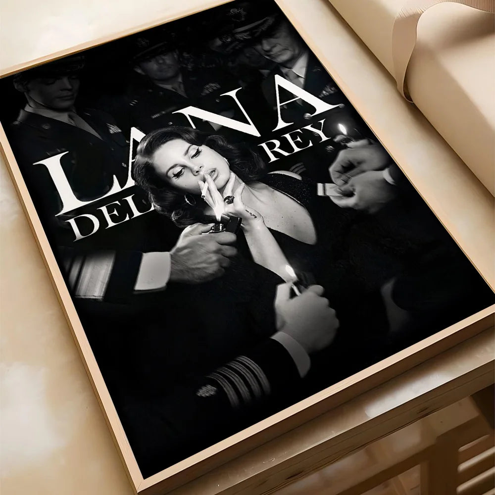 Singer Lana Del Rey Poster