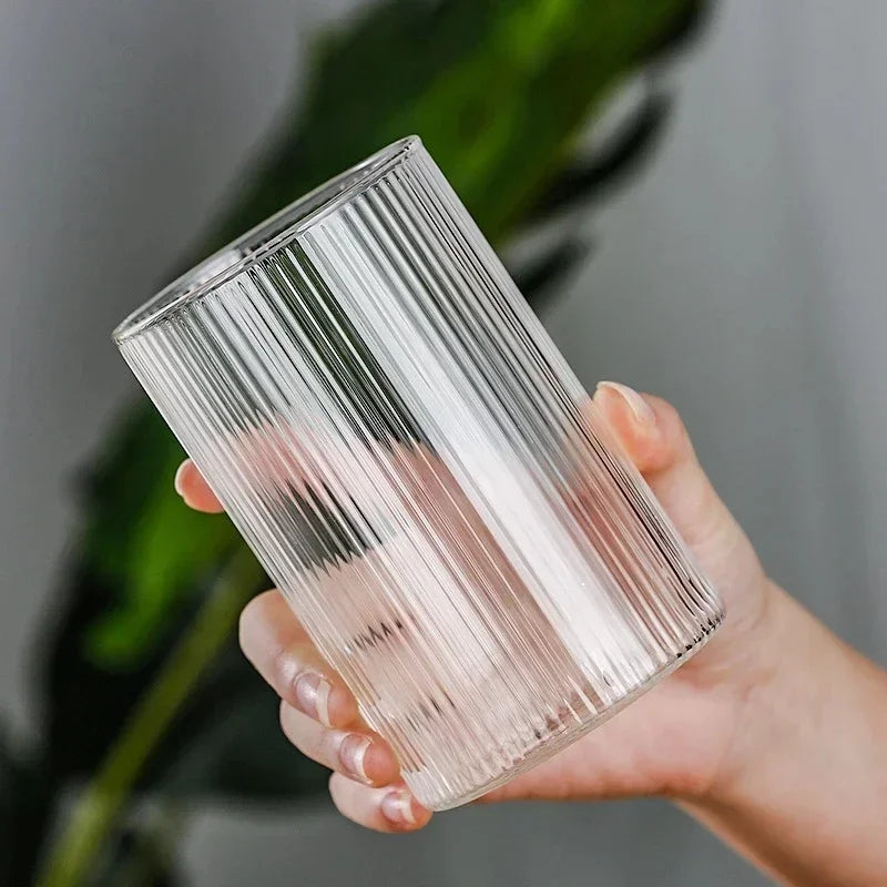Striped Heat-Resistant Glass