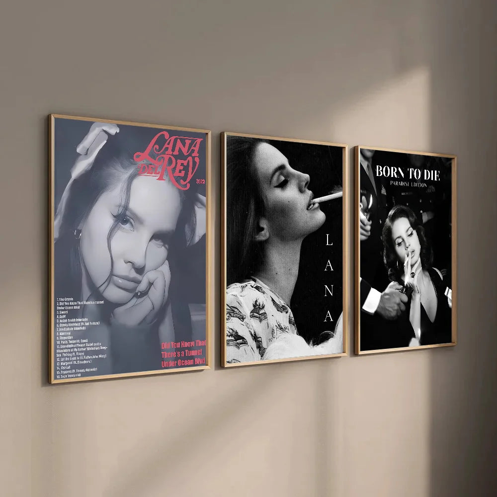 Singer Lana Del Rey Poster