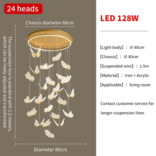 Butterfly Luxury Chandelier