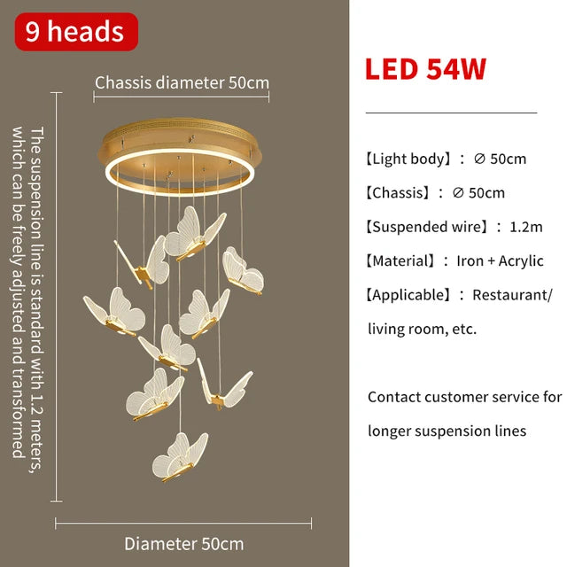 Butterfly Luxury Chandelier