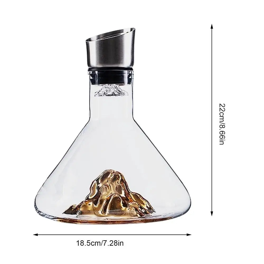 1500ML Whisky Wine Handmade Crystal Decanter