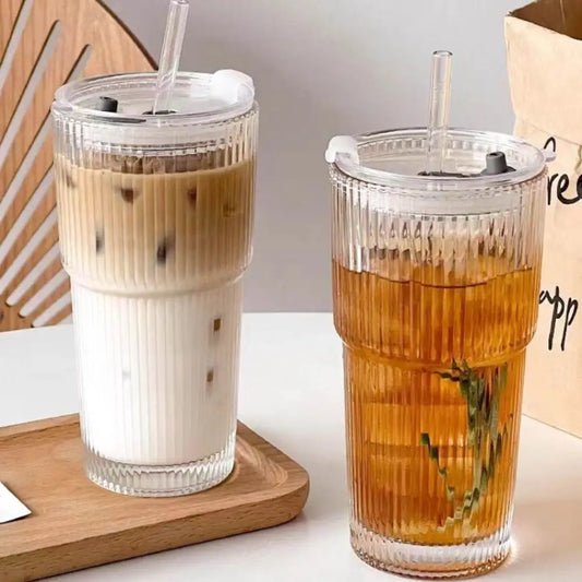 Non-slip Tumbler With Straw