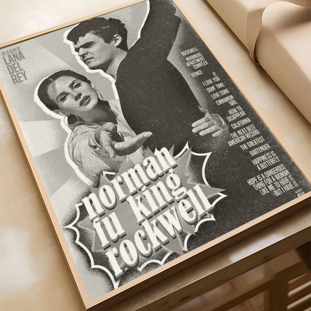 Singer Lana Del Rey Poster