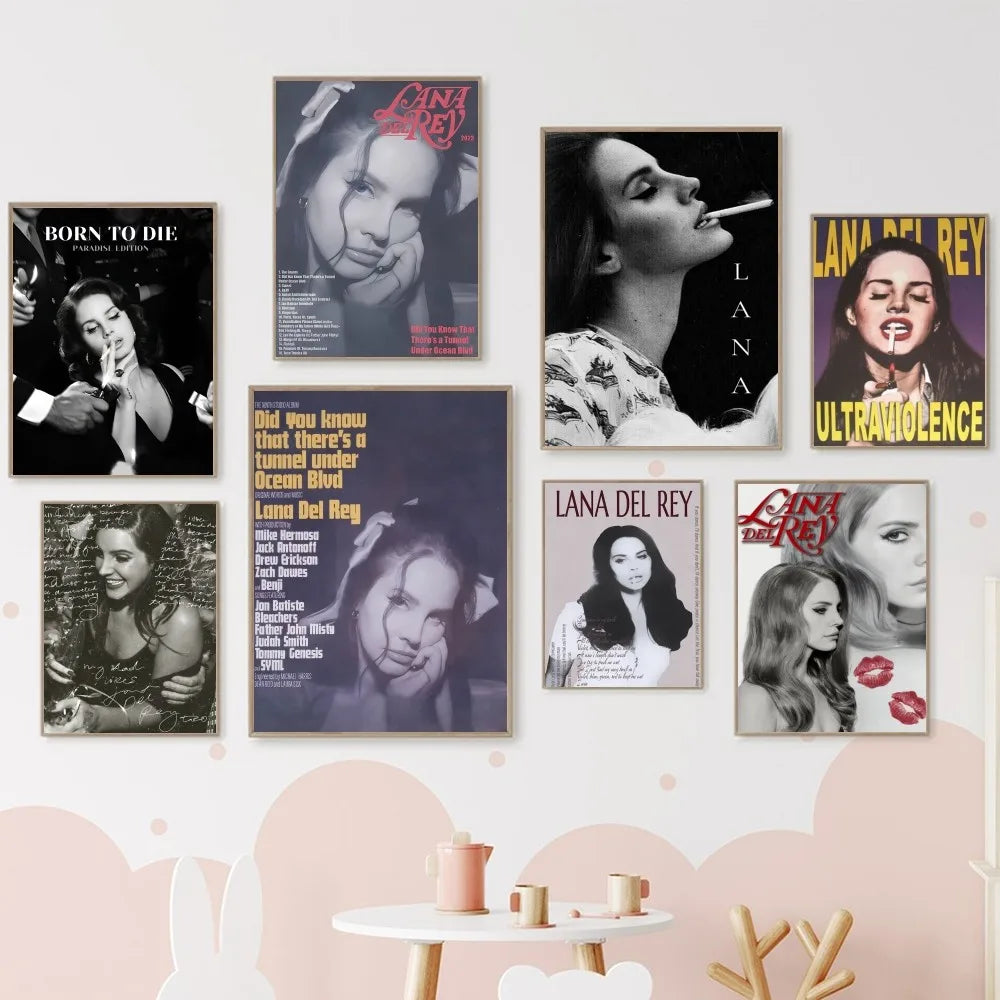 Singer Lana Del Rey Poster