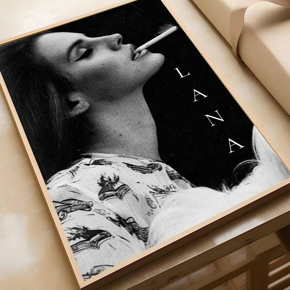 Singer Lana Del Rey Poster