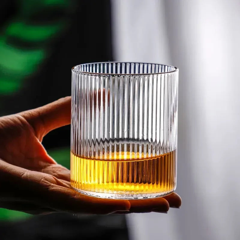 Striped Heat-Resistant Glass