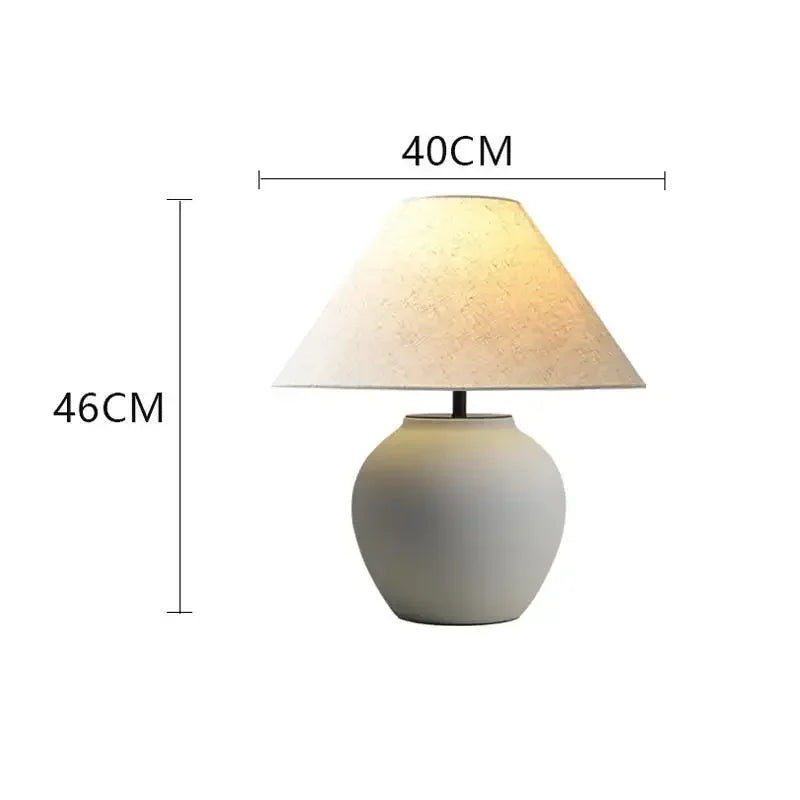 Vintage Glow Ceramic Lamp